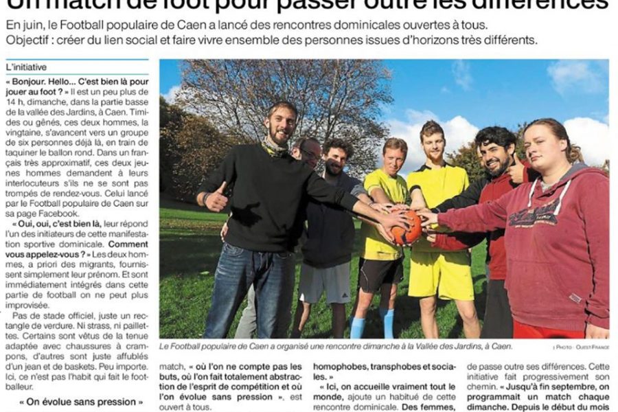 Football Populaire de Caen - Publication du 11 novembre